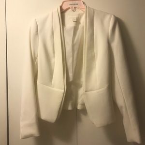 White H&M jacket !